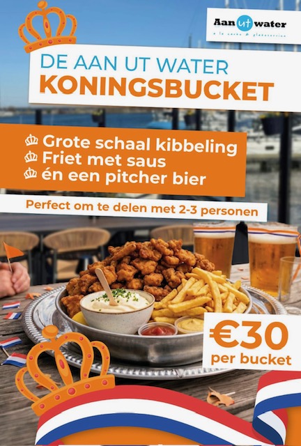 Evenement - Dé Aan ut Water Koningsbucket 👑 - Aanutwater